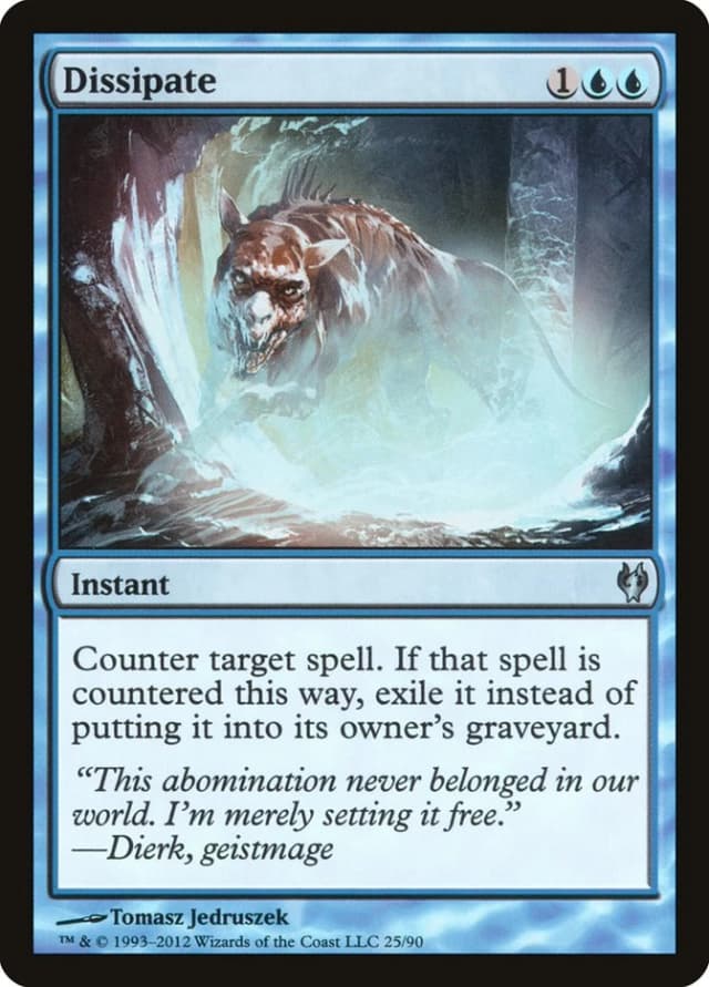 Dissipate image