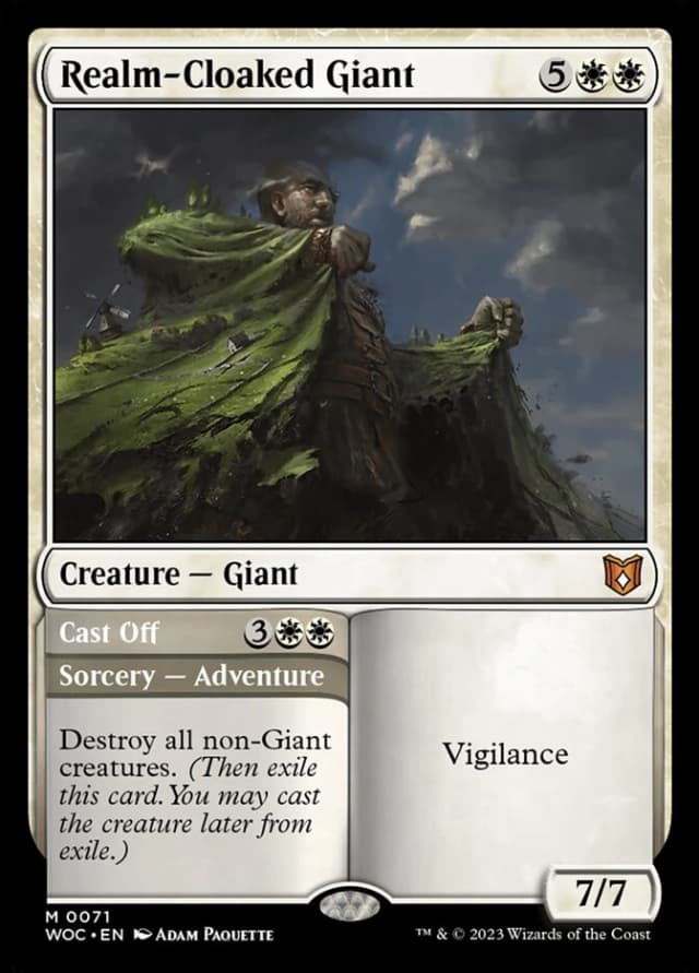 Realm-Cloaked Giant // Cast Off image