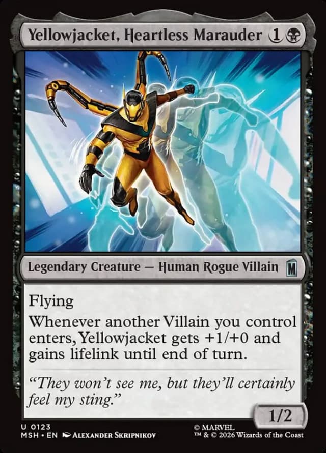Yellowjacket, Heartless Marauder image