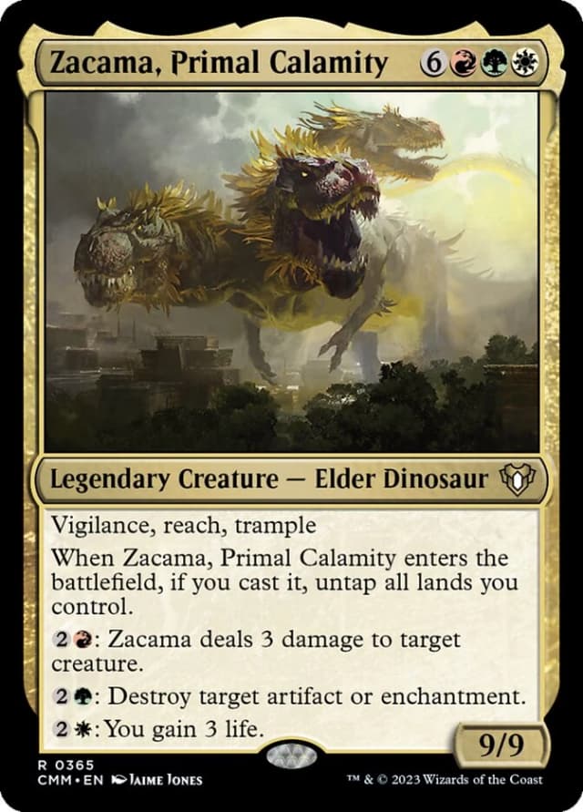 Zacama, Primal Calamity image