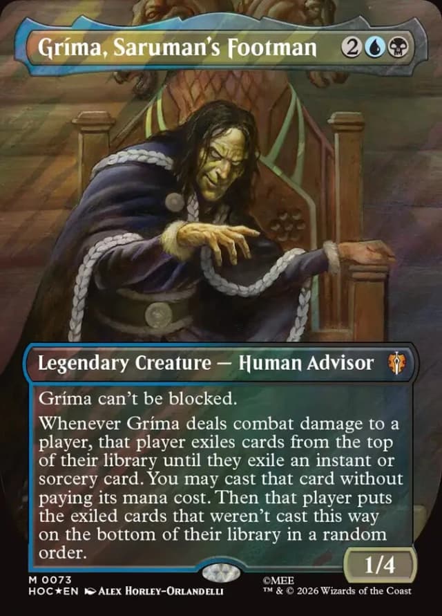 Gríma, Saruman's Footman image