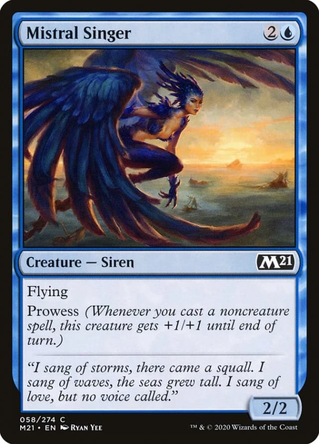 Mistral Singer image