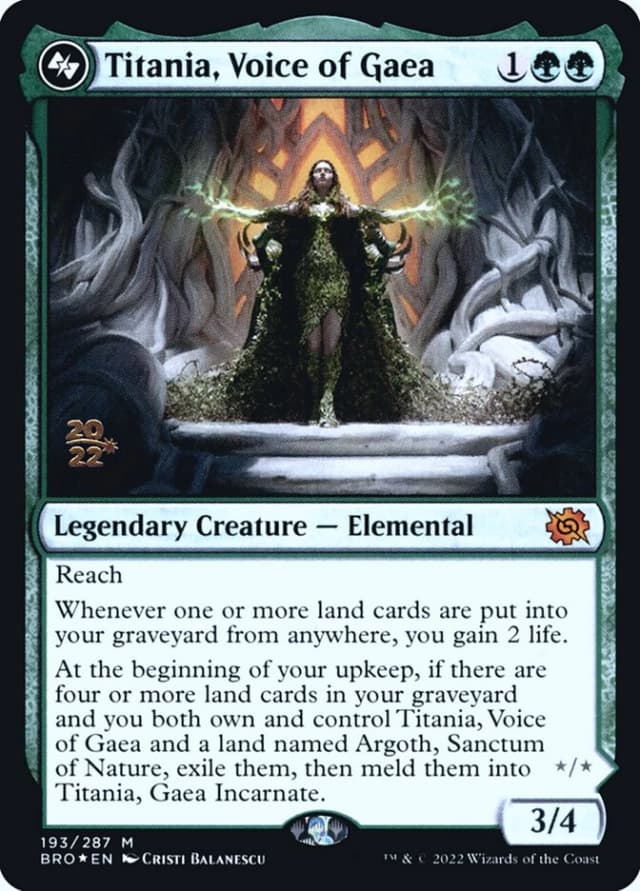 Titania, Voice of Gaea // Titania, Gaea Incarnate image
