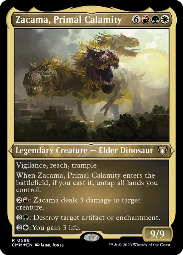 Zacama, Primal Calamity image