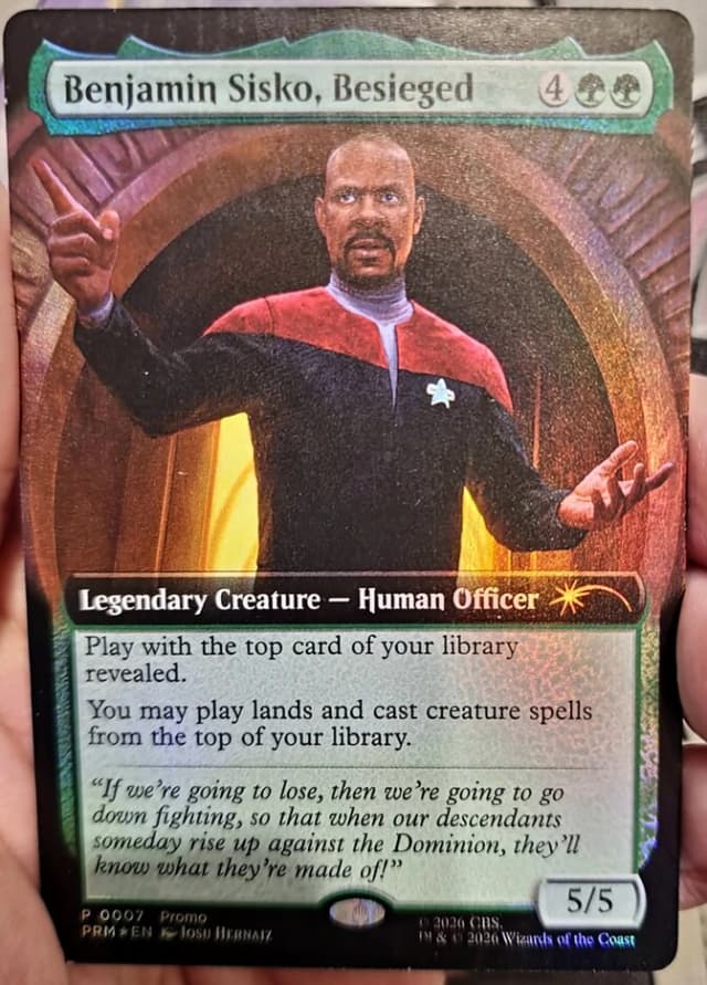 Benjamin Sisko, Besieged image