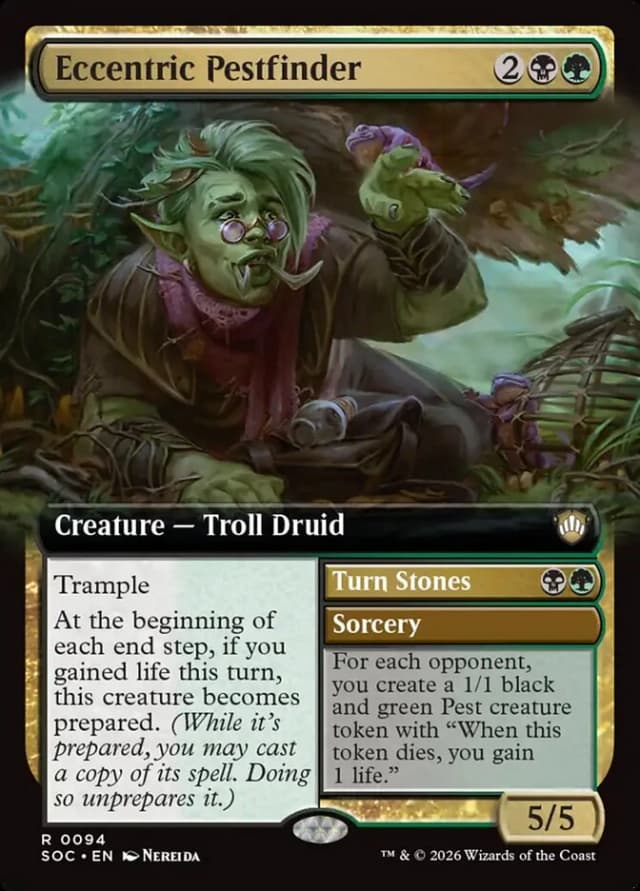Eccentric Pestfinder // Turn Stones image