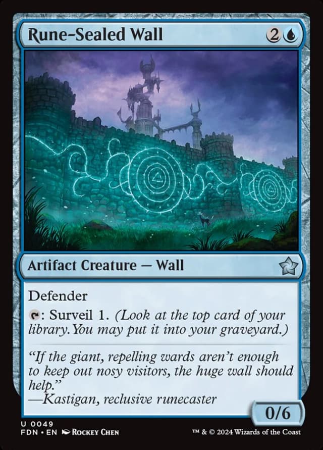 Rune-Sealed Wall image