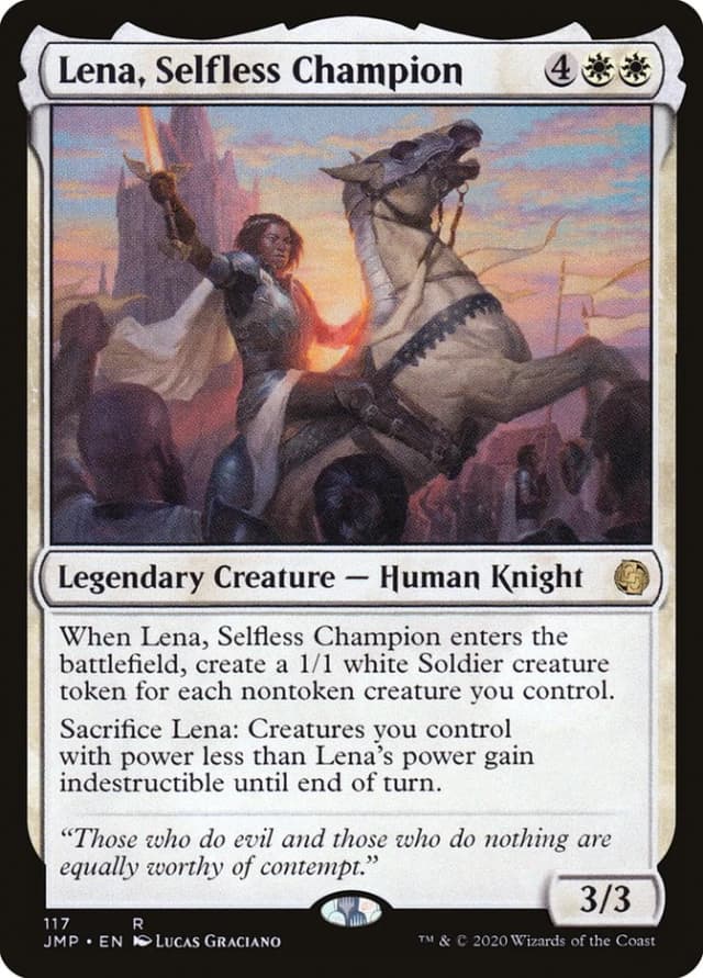 Lena, Selfless Champion image