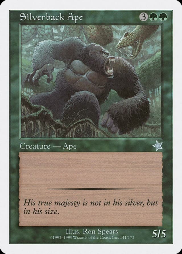 Silverback Ape image