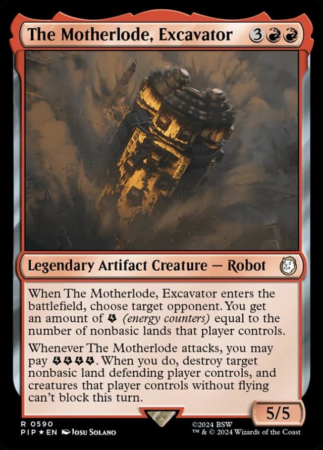 The Motherlode, Excavator image