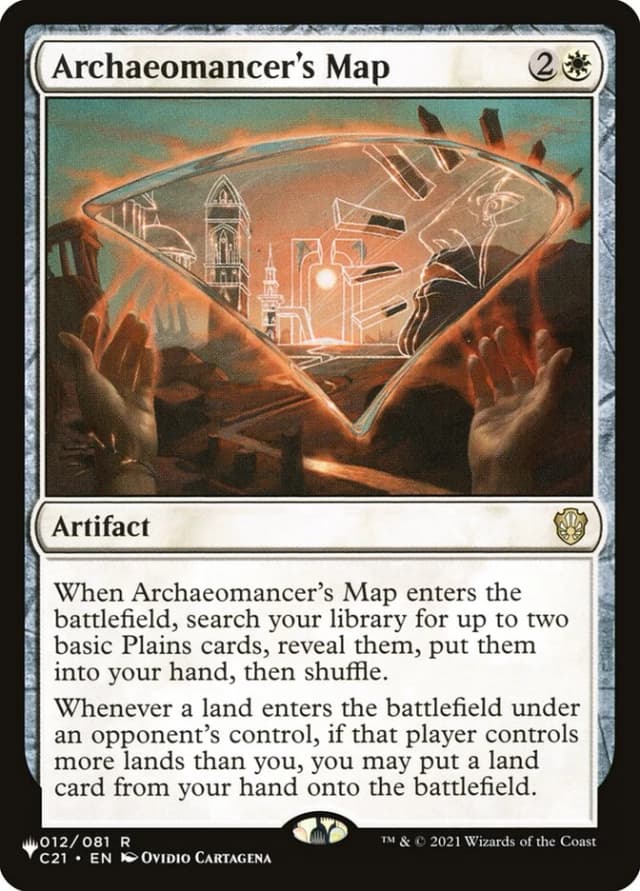 Archaeomancer's Map image