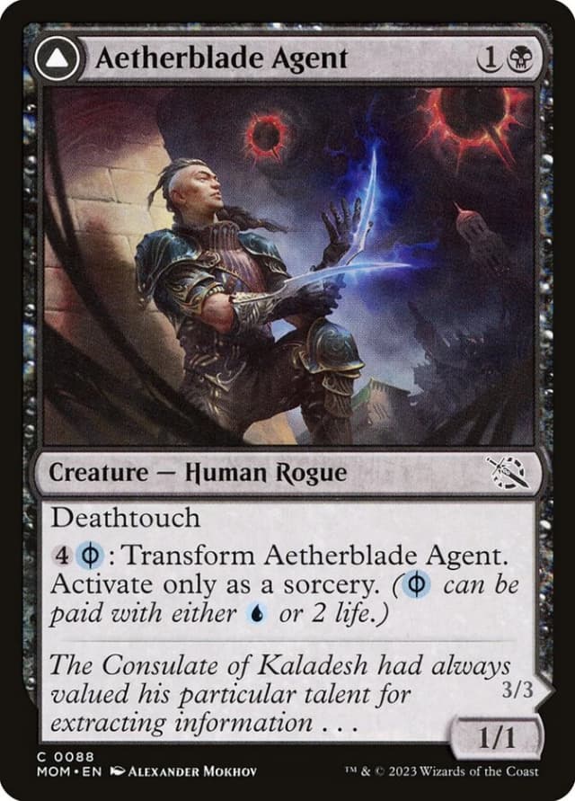 Aetherblade Agent // Gitaxian Mindstinger image