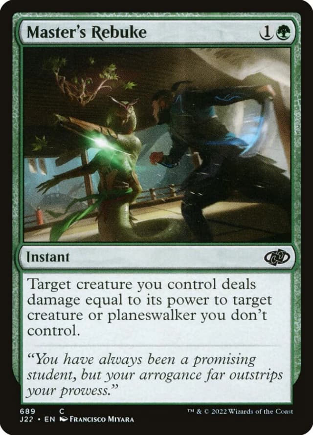 Master's Rebuke image