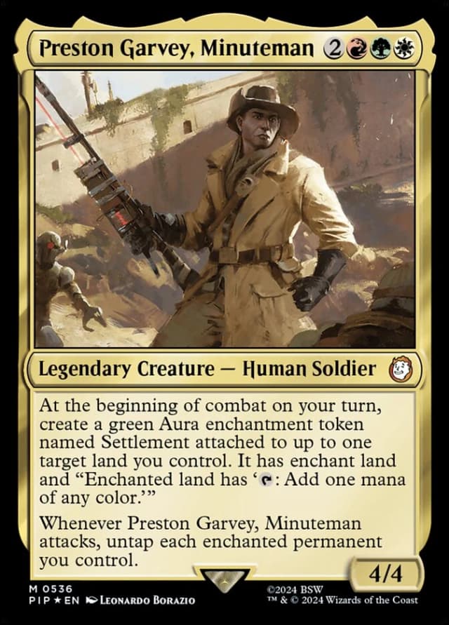 Preston Garvey, Minuteman image