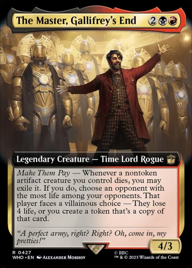 The Master, Gallifrey's End image