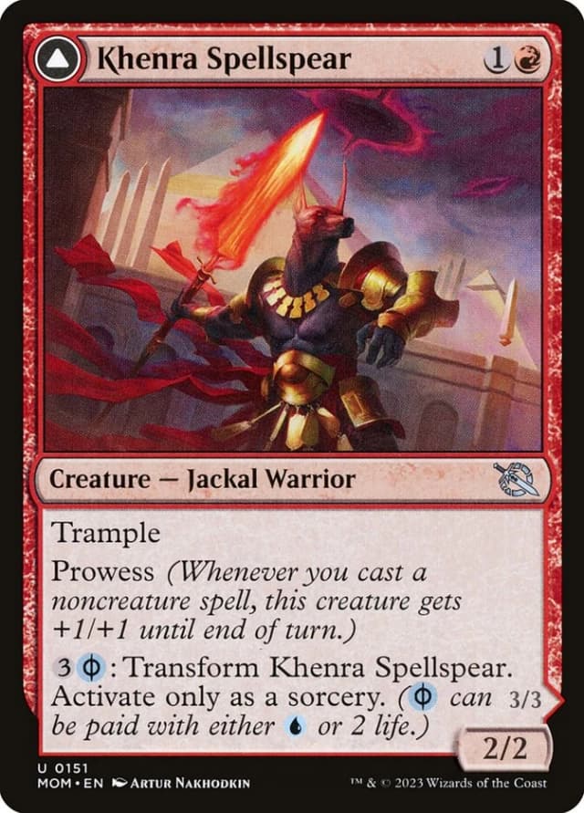 Khenra Spellspear // Gitaxian Spellstalker image