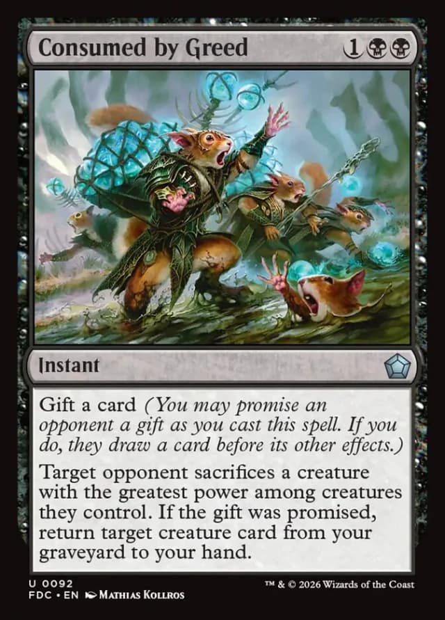 Consumed by Greed image