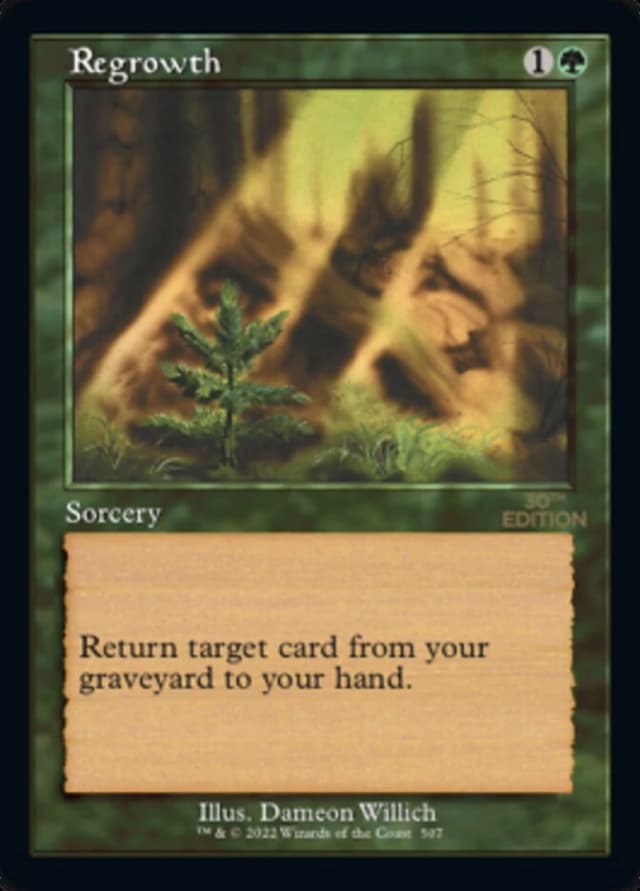Regrowth image
