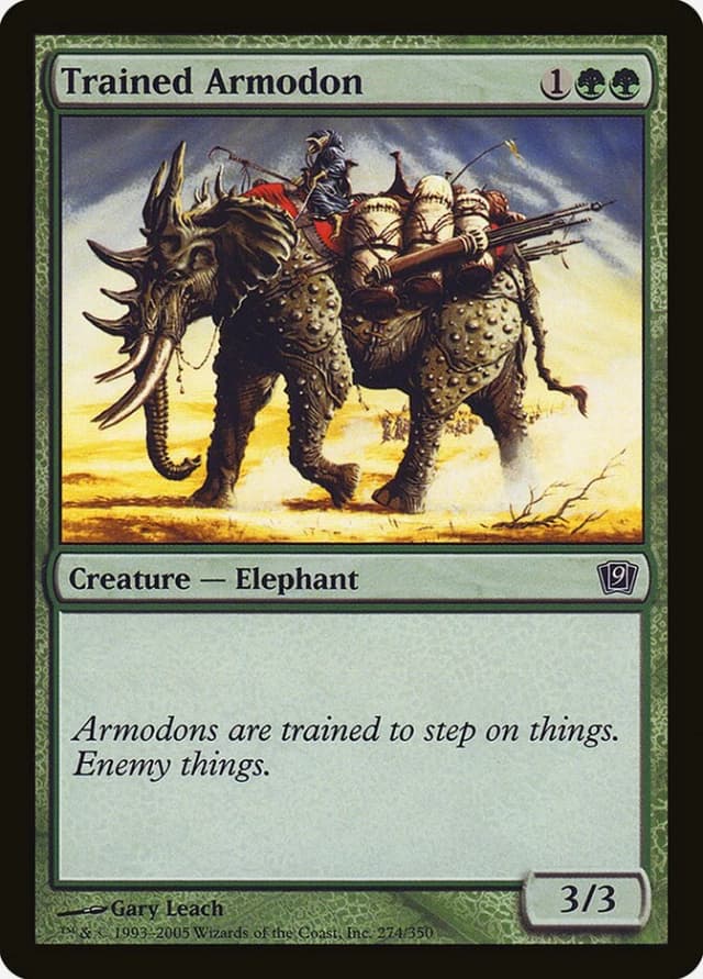 Trained Armodon image