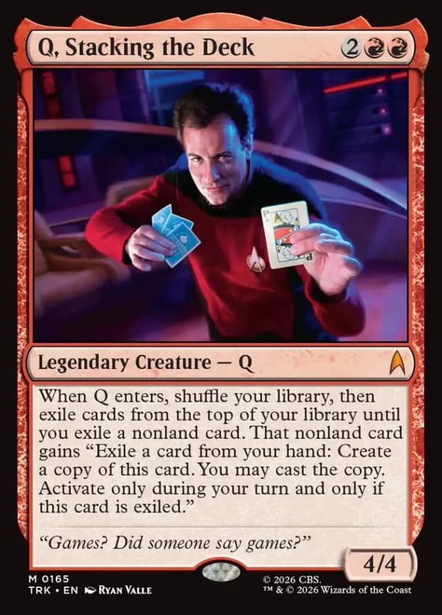 Q, Stacking the Deck image
