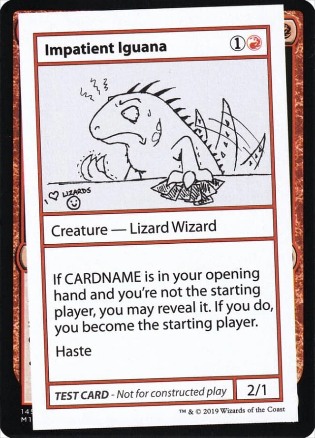 Impatient Iguana image