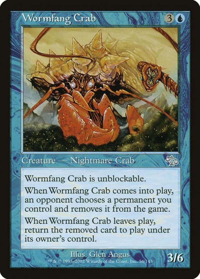 Wormfang Crab image