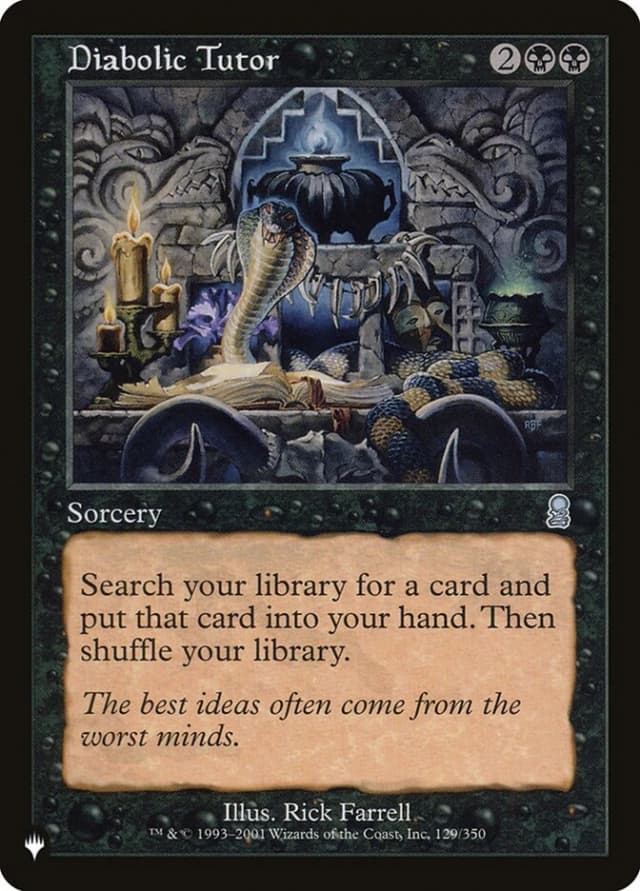 Diabolic Tutor image