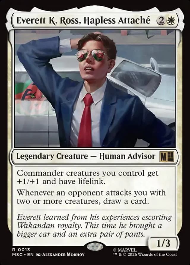 Everett K. Ross, Hapless Attaché image