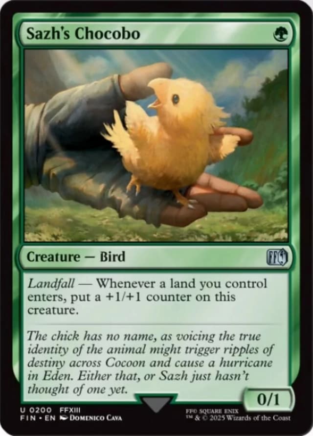 Sazh's Chocobo image