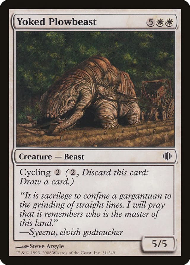 Yoked Plowbeast image
