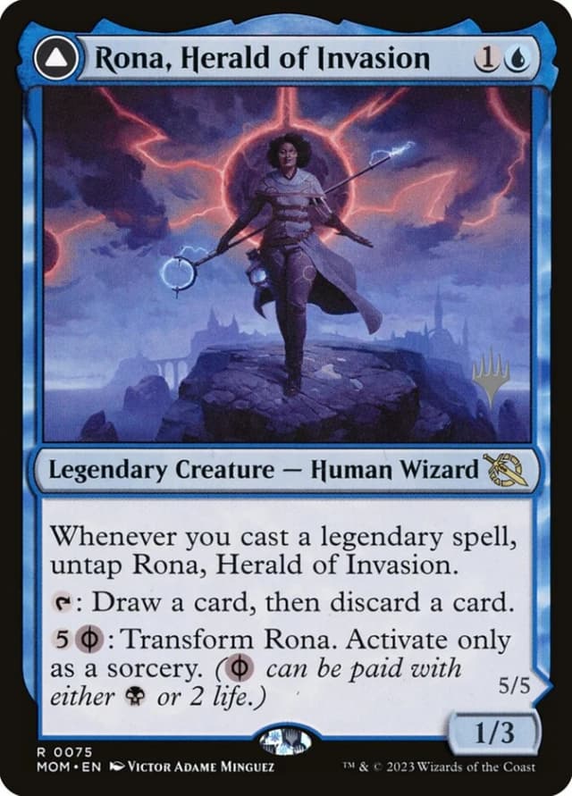 Rona, Herald of Invasion // Rona, Tolarian Obliterator image