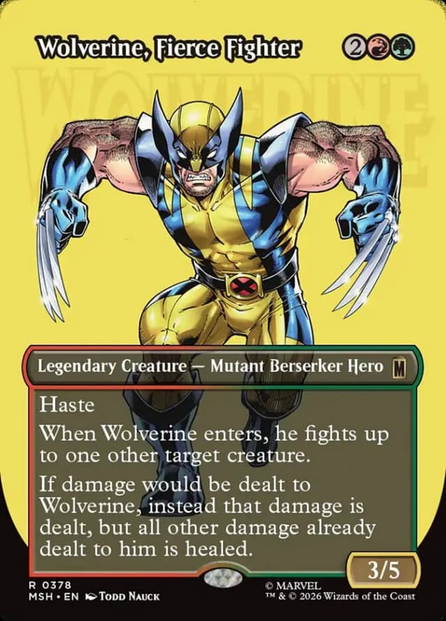 Wolverine, Fierce Fighter image