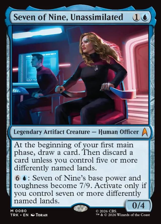 Seven of Nine, Unassimilated image