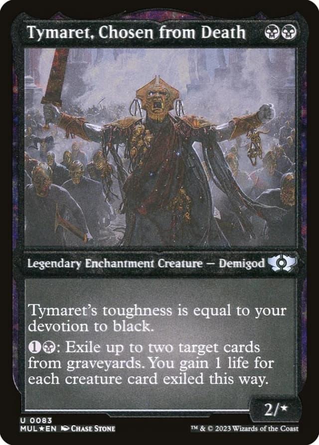 Tymaret, Chosen from Death image