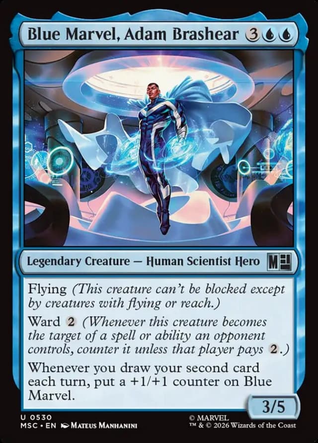 Blue Marvel, Adam Brashear image