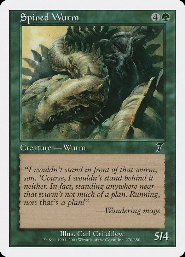 Spined Wurm image