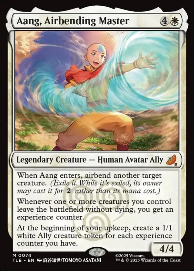 Aang, Airbending Master image