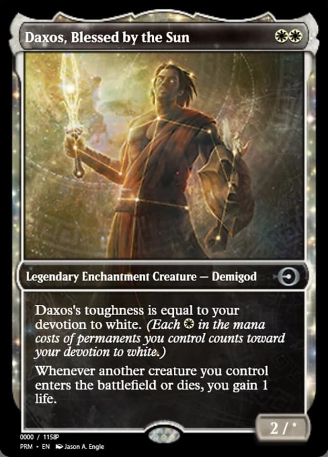 Daxos, Blessed by the Sun image
