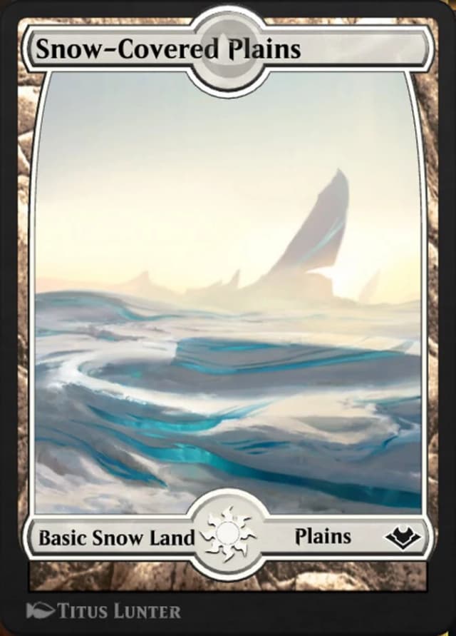 Snow-Covered Plains image