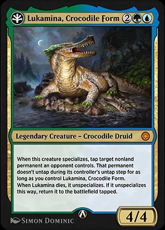 Lukamina, Crocodile Form image