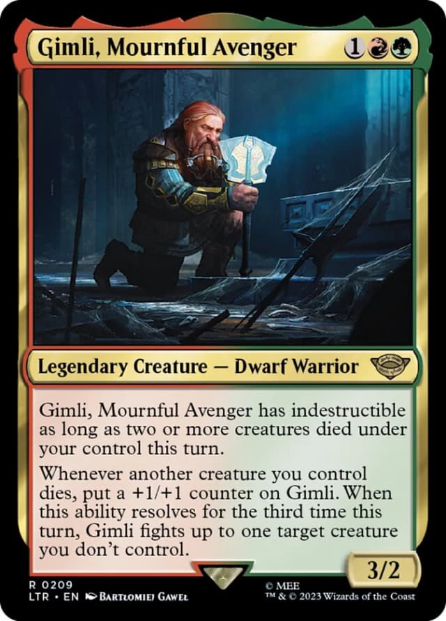 Gimli, Mournful Avenger image
