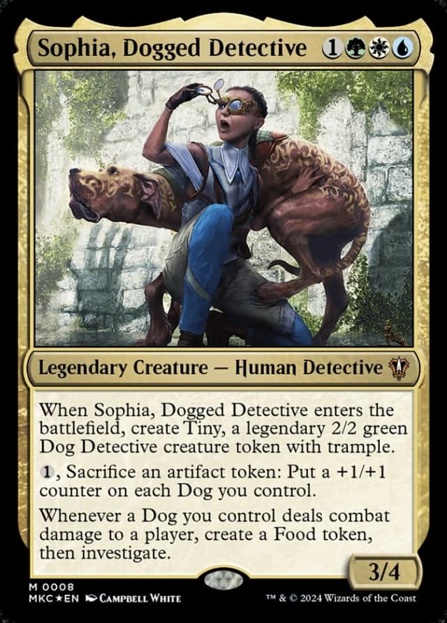 Sophia, Dogged Detective image