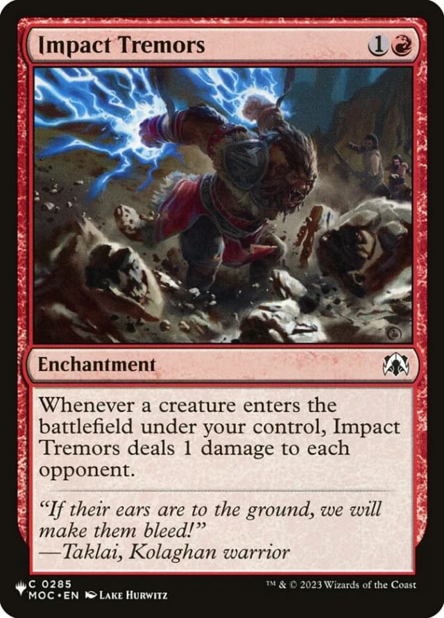 Impact Tremors image