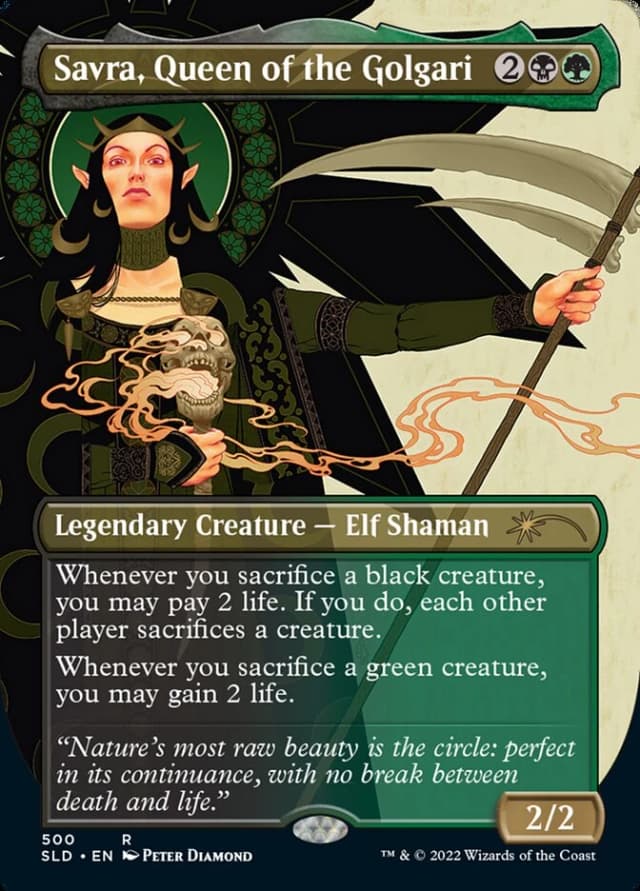 Savra, Queen of the Golgari image