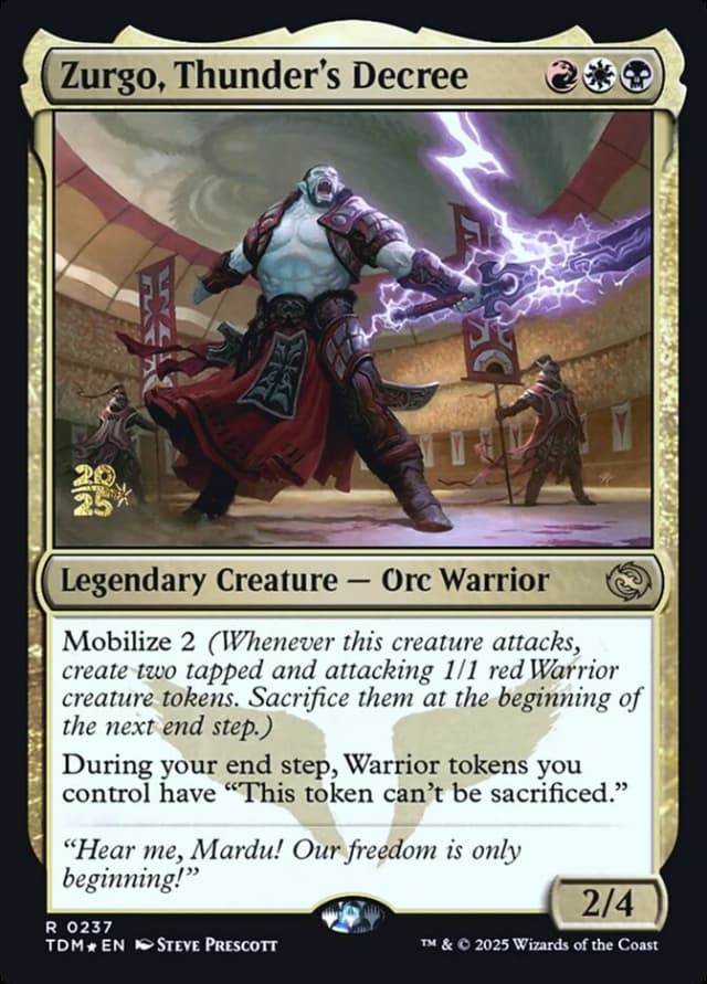 Zurgo, Thunder's Decree image