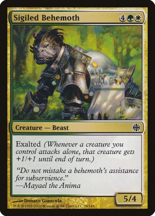 Sigiled Behemoth image