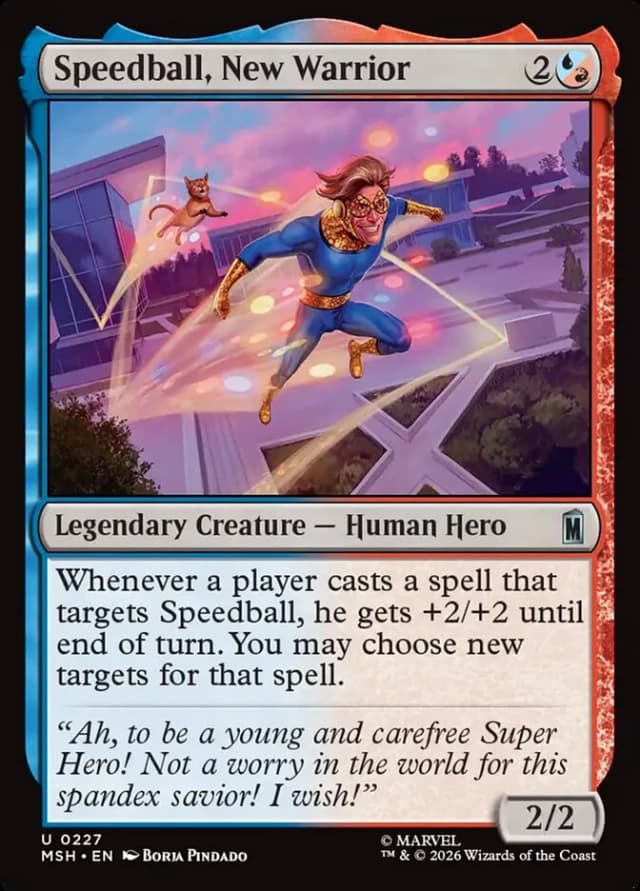 Speedball, New Warrior image