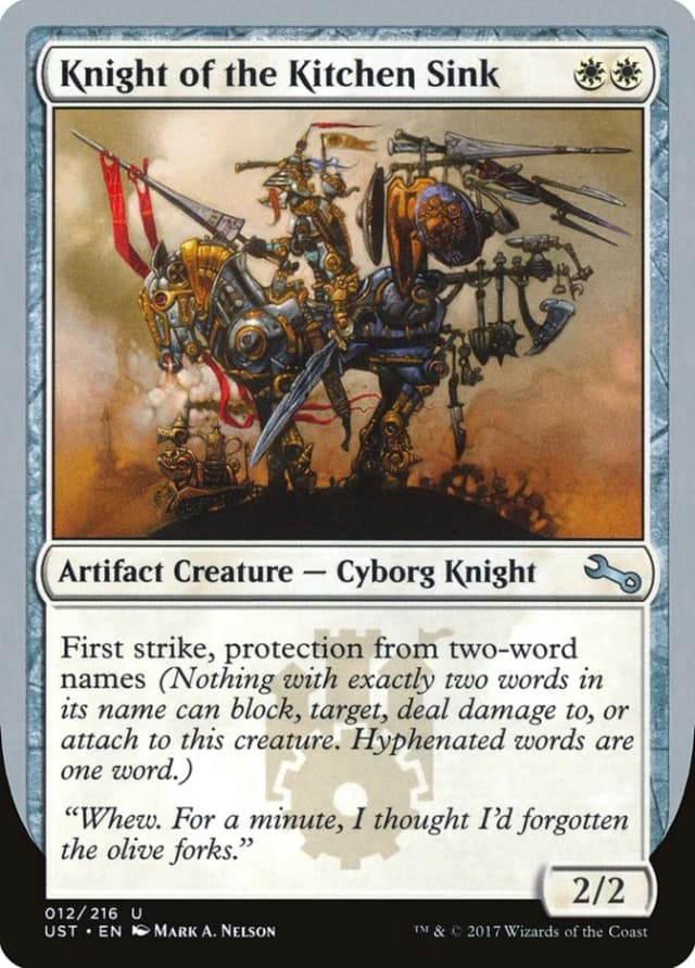 Knight of the Kitchen Sink image