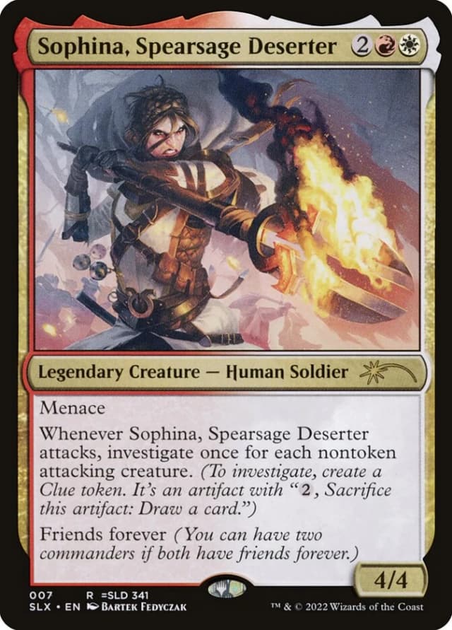 Sophina, Spearsage Deserter image