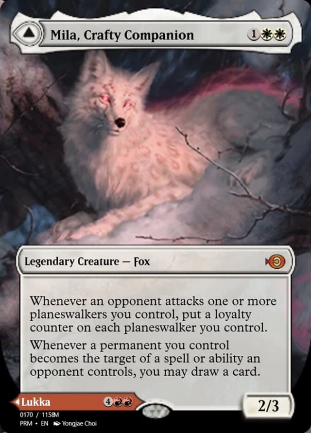Mila, Crafty Companion // Lukka, Wayward Bonder image